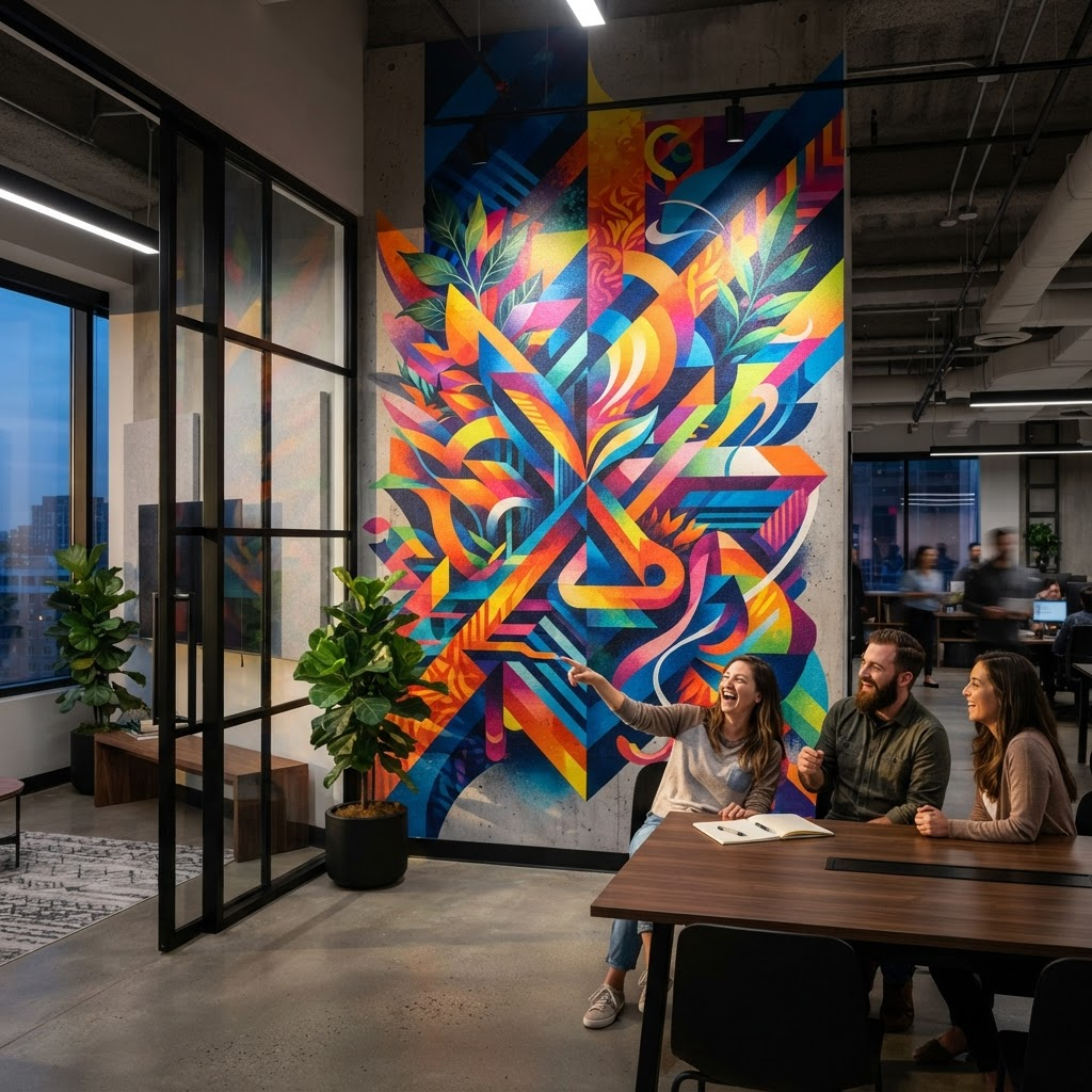 Wall Murals — Large-format interior graphics